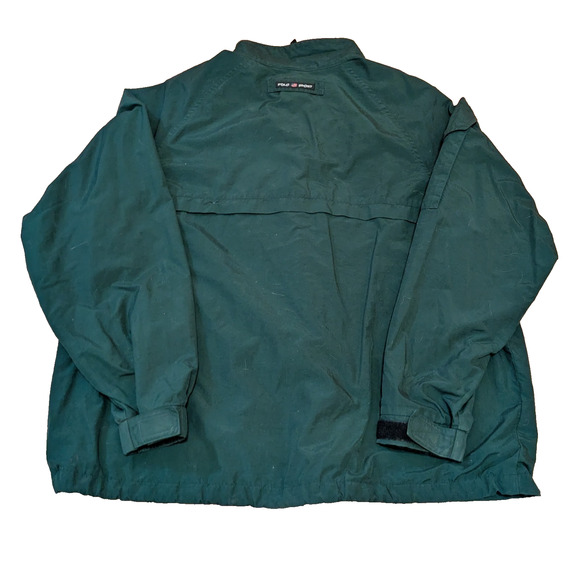 Ralph Lauren Polo Sport Windbreaker Jacket Mens Large Green Vintage 90s Golf - Picture 2 of 13